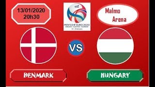🏐 DENMARK VS HUNGARY - MEN'S EURO 2020 HANDBALL - FULL MATCH 🏐