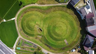 金山古墳 大阪府 南河内郡 河南町 ドローン空撮 DJI Mini2 4K