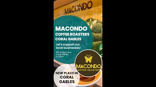 Macondo Coffee Roasters arrived in Coral Gables! #Shorts