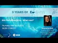 EOcafe: ESA Post-Ministerial – What now?