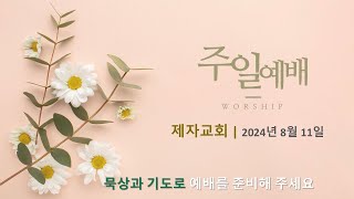 2024. 8. 11. | “성도들의 사회생활” ("The social life of the saints“), 베드로전서 2:18-20 | 주일 예배 / 제자 교회