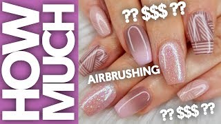 AIRBRUSH NAIL ART DESIGN