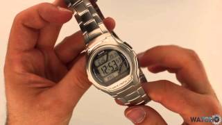 WatchO.co.uk - Casio Men's Wave Ceptor Radio Controlled Watch WV-58DU-1AVES | Unboxing \u0026 Close Look