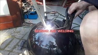 Repair of my Weber, start to end (edited) and a demo on my build in barbecue