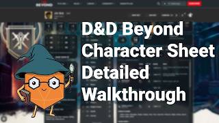 D&D Beyond Character Sheet Detailed Walkthrough