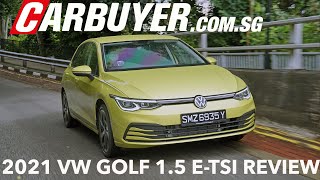 2021 Volkswagen Golf 1.5 e-TSI Review | CarBuyer Singapore