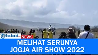 Melihat Serunya Jogja Air Show 2022, Helikopter Mendarat di Landasan Pacu Depok