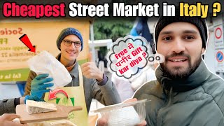 What is the CHEAPEST STREET MARKET in Italy?