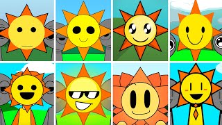 Incredibox - Sprunki but ONLY MR SUN in ALL Different Mods