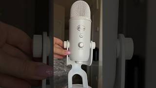 ASMR unboxing my blue yeti mic in ‘WHITE OUT’ with me!! 🎀☁️ #asmr #asmrvideo #asmrsounds