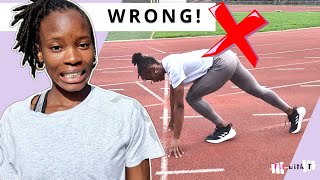 The Crouch Start: Avoid These 4 Mistakes! | Sprinting 101