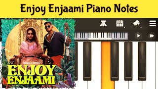 Enjoy Enjaami | Dhee | Arivu | Piano Tutorial