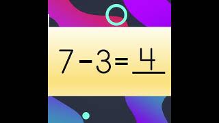 Subtract using tens frames. #shorts
