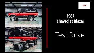 1987 Chevrolet Blazer Test Drive Review |  PC Classic Cars