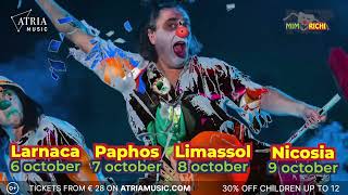 The world famous theater of plastic comedy MIMIRICHI for the first time in Cyprus  6- 9 October