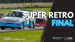 Super Retro Final | Pembrey 2024 | Super Retro Rallycross Championship 5 Nations Trophy