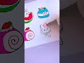 Diy kawaii nano tape sticker #shorts #tonniartandcraft #youtubeshorts #satisfying