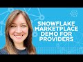 How to List Your Product on Snowflake Marketplace | Demo for Providers