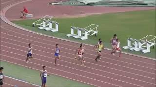 20160827 広島県高校対抗陸上 男子100m予選全レース