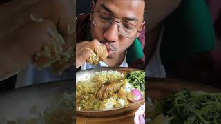 Goat Intestine Gravy Mukbang | खसीकाे आन्द्रा भुडी Curry Mukbang