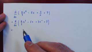 The Sum/Difference Rule - Example 1