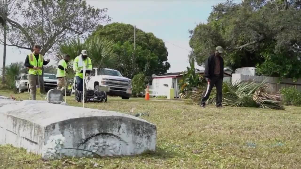 Unearthing History At A Treasure Coast Cemetery - YouTube