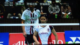 バドミントン全日本総合選手権　男女混合決勝 イケシオ