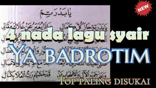 belajar 4 lagu Nadhom Ya Badrotim paling favorit di semua majelis sholawat