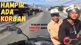 Motoran Santai Di kota Palu | Hampir Ada Korban❗️❗️| #Bamotor