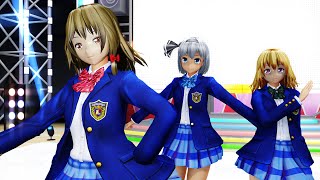 【ＭＭＤ】START:DASH!!　魂魄妖夢　マエリべリー・ハーン　宇佐美蓮子　　ラブライブ！風制服【Ray-MMD1.52　ぱんつ注意】