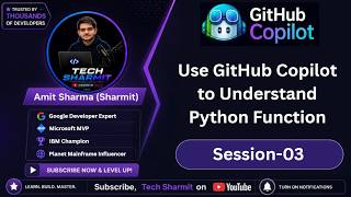Understand Python Function Step by Step Using GitHub Copilot | github copilot tutorial (Ep-03)