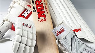 [4K] MRF AB DE VILLIERS 360 CRICKET BAT WITH MATCHING PADS AND GLOVES REVIEW