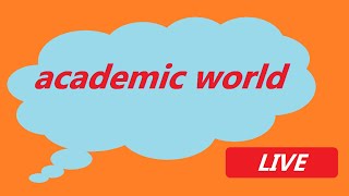 #168 Academic World ቀጥታ ሙከራ