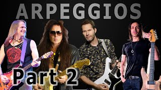 How to play arpeggios | Get Out Of My Yard, Malmsteen, Gilbert, Bettencourt | Part 2