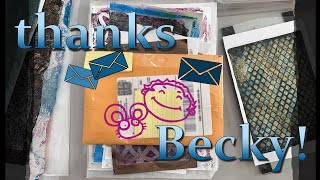 Happy Mail Unboxing From Becky