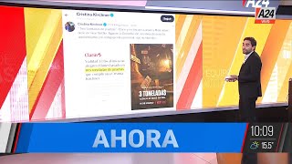 Causa Vialidad: Cristina Kirchner sigue tuiteando en su defensa I A24
