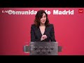 en directo ayuso presenta el balance 2024 del gobierno de la comunidad de madrid