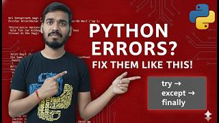 29.Exception Handling in Python (Full Guide) | Try Except | Real Examples