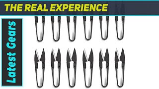 JINJIAN Bonsai Pruning Scissors 12PCS - Best Small Pruner Shears for Precision Trimming!