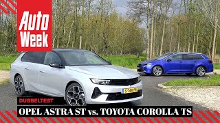 Opel Astra Sports Tourer vs. Toyota Corolla Touring Sports - AutoWeek Dubbeltest