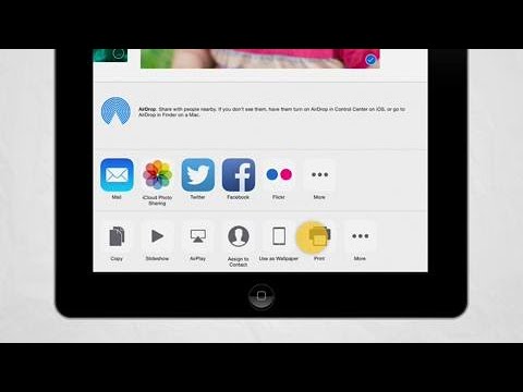 Epson Apple AirPrint printing from your Apple device