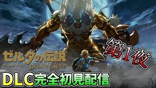 【BoTW】ゼルダの伝説ブレスオブザワイルドDLC 完全初見配信 第1夜【初見歓迎】