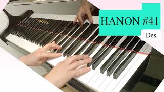 HANON 　THE VIRTUOSO PIANIST  No,41