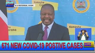 671 NEW COVID 19 POSTIVE CASES