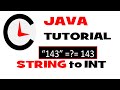 Minute Code: JAVA STRING to INT