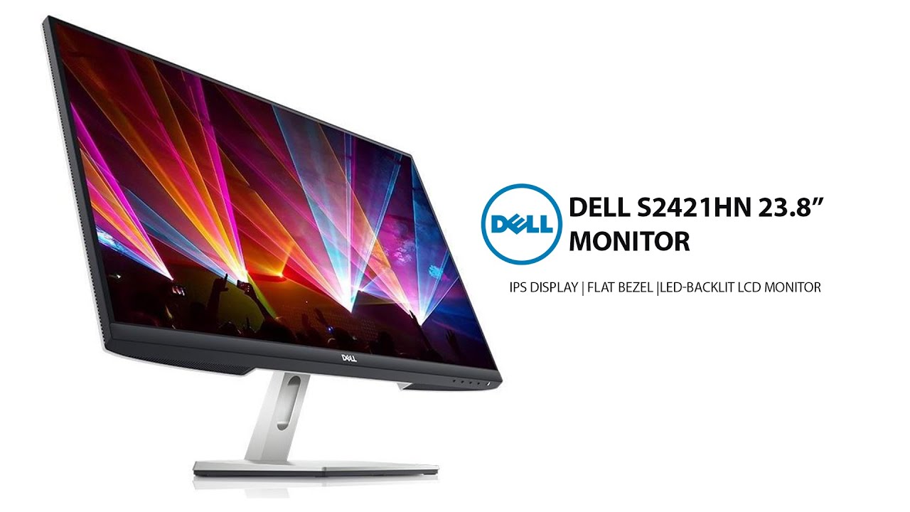 Dell S2421HN 24 Inch Full HD 1080p IPS Monitor | Unboxing Cinematic ...