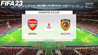 FIFA 23 | Arsenal vs Hull City - The Emirates FA Cup - PS5 Gameplay
