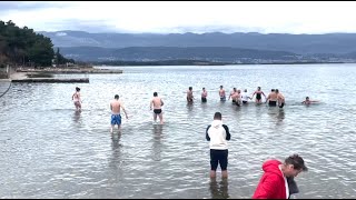 1. January swimming on Island Krk - 2024