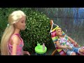 barbie and ken camping story barbie sister and friend get bored camping in barbie s camper