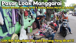 PASAR LOAK MANGGARAI | BANYAK BARANG BEKAS DAN ANTIK DIJUAL DI SINI !!!